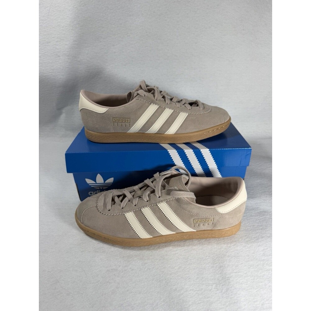 Adidas Stadt Women’s Wonder Taupe Sz 9.5 - Picture 1 of 9
